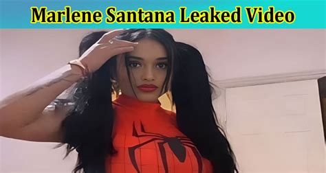 Marlene Santana Leaked Onlyfans Video Viral On Social Media。